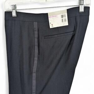 Alfani Men's Slim-Fit Diamond Grid Tuxedo Pants Stretch Navy Blue 32 x 32